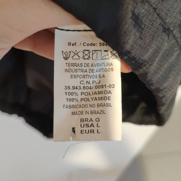 Osklen Superlight Rain Jacket- Mens- Size L- Black - Picture 11 of 11